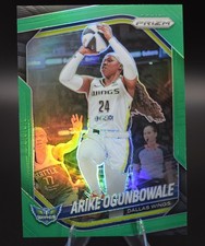 2025 Panini Prizm WNBA Green #73 Arike Ogunbowale Dallas Wings