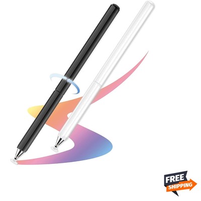 Luxury Silicone Crystal Touch Screen Stylus - Includes 2 Replaceable Tips