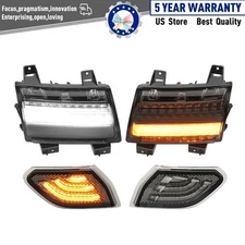 LED Turn Signals Lights & Side Marker For Jeep Wrangler JL & Gladiator JT 2018+