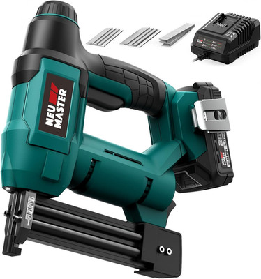 NEU MASTER Nail Gun Cordless with Battery Powered - 18 Gauge 2 in 1 Brad Nailer/