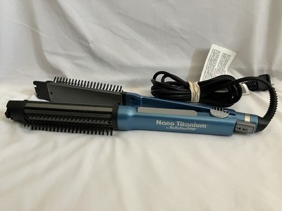 BaByliss Pro Nano Titanium Omni Styler 2-In-1 Flat Iron Curling Iron Comb