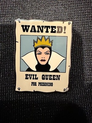 Evil Queen - Snow White and the Seven Dwarfs - Wanted Poster - LE250 - pin