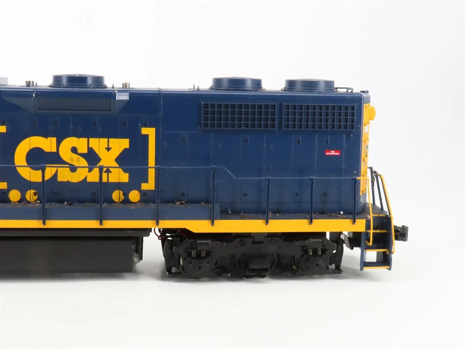 Locomotora diésel escala G trenes EE. UU. R22231B ferrocarril CSX GP38-2 #2643 con sonido Foto 3 de 4