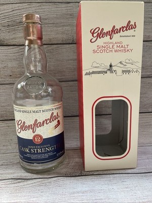 Glenfarclas Japan Exclusive Single Malt Scotch Whisky Empty Bottle