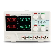 UNI-T UTP3305-II Triple Output Linear DC Power Supply, Three-Channel