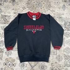 Vintage Chicago Bulls Crewneck Youth M 10-12 Sweatshirt 90s NBA Basketball