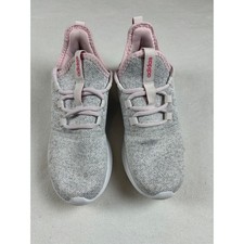 Adidas Cloudfoam Pure 2.0 Womens Grey Pink Running Shoes GY6588 Size 5.5