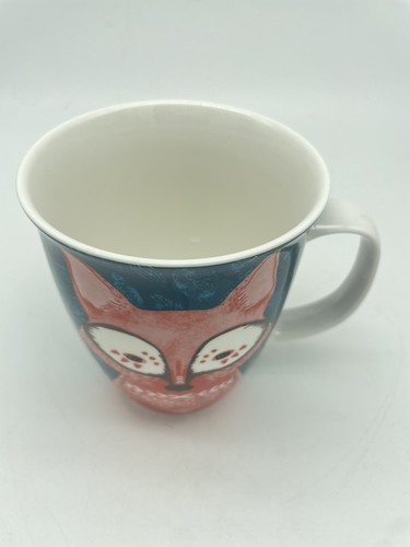 Studio Oh! 2015 Marisa Redondo Woodland Fox Illustration Mug EUC - Picture 2 of 8
