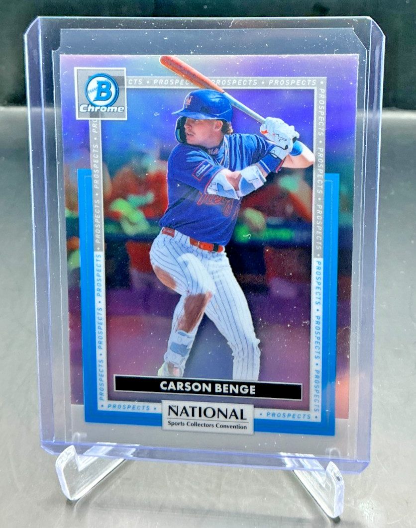 2026 Topps Bowman Chrome National NSCC CARSON BENGE #TP-20