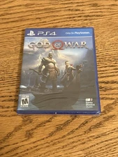 Sony PS4 God Of War First Print Blue Label Game 2018 Sealed!!