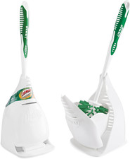 Libman Designer Bowl Brush and Caddy - 2 Pack - Toilet Brush and Holder Set, Non
