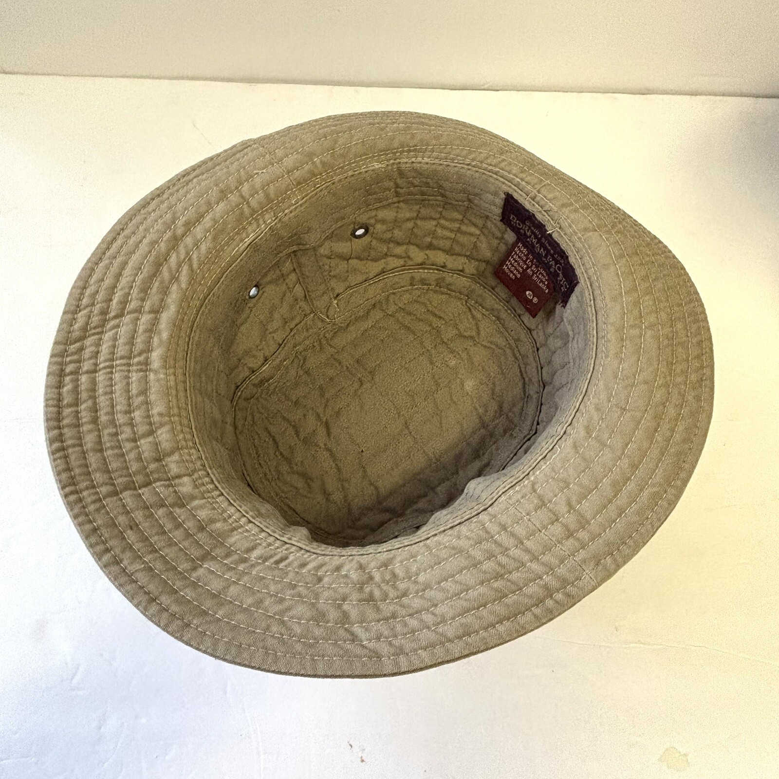 Dorfman Pacific Hat Cap Mens Medium 22” Green Fishing Sun Outdoors Headwear