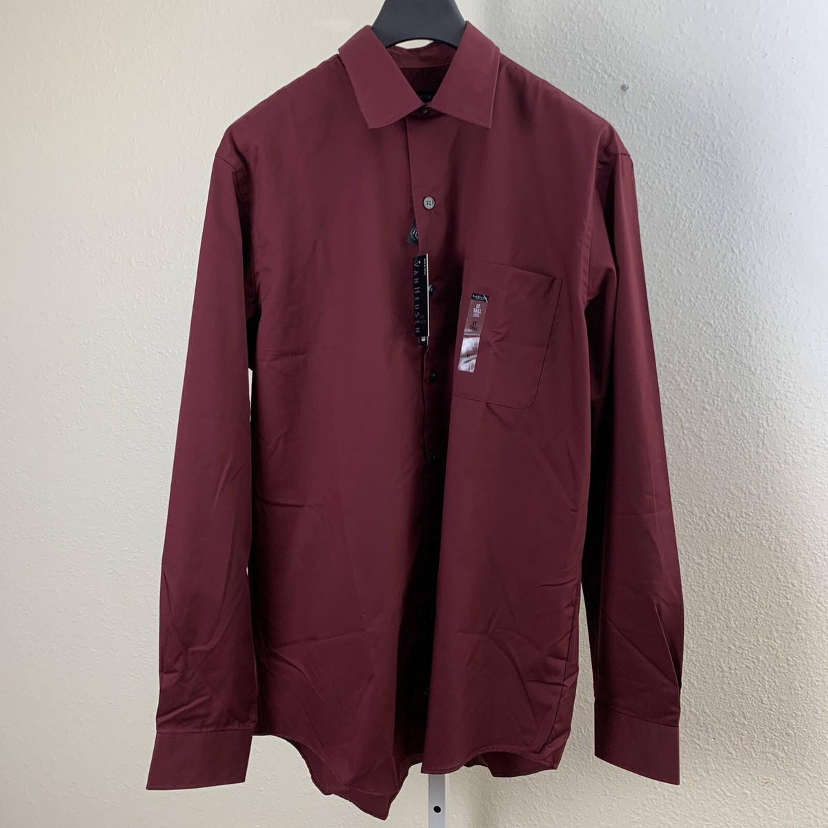 van heusen big and tall dress shirts Van Heusen Big & Tall Ultra Wrinkle Free Flex Collar Dress Shirt