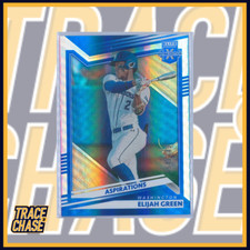2022 Panini Elite Extra Edition Baseball Elijah Green Aspirations 054/349 #5
