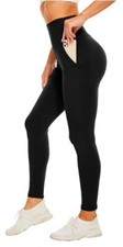 High Waisted Yoga Pants for Women- Soft Tummy Control Slimming With Pockets