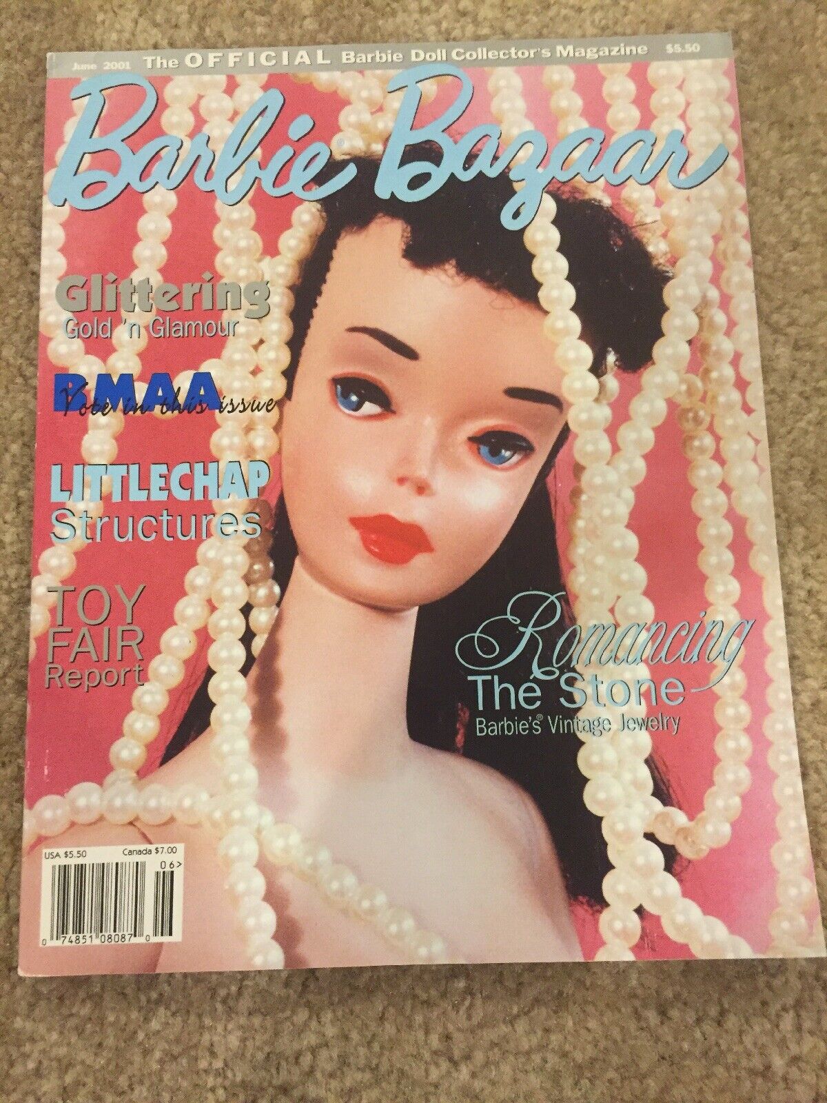 Barbie Bazaar Magazine Volume 13 2001 June 3 Issue Philadelphia Popular overseas Mall