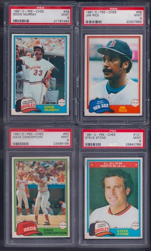 PSA 8 1981 OPC O-pee-chee #347 Harold Baines Chicago White Sox ROOKIE HOF READ! - Picture 20 of 21