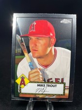 2021 Topps Chrome Platinum Anniversary Base Mike Trout #156