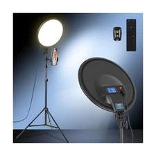 14" Large Ring Light Kit with Tripod Stand & Phone Holder, 40W Full-Screen Ph...