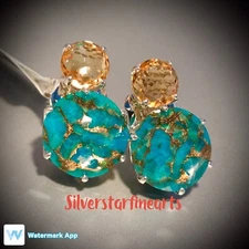 NWT IPPOLITA STERLING SILVER ROCK CANDY 2 STONE STUD EARRINGS 0.75” DROP lot