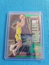 2021 Panini Prizm Green Sue Bird Get Hyped #12 Seattle Storm WNBA Basketball 