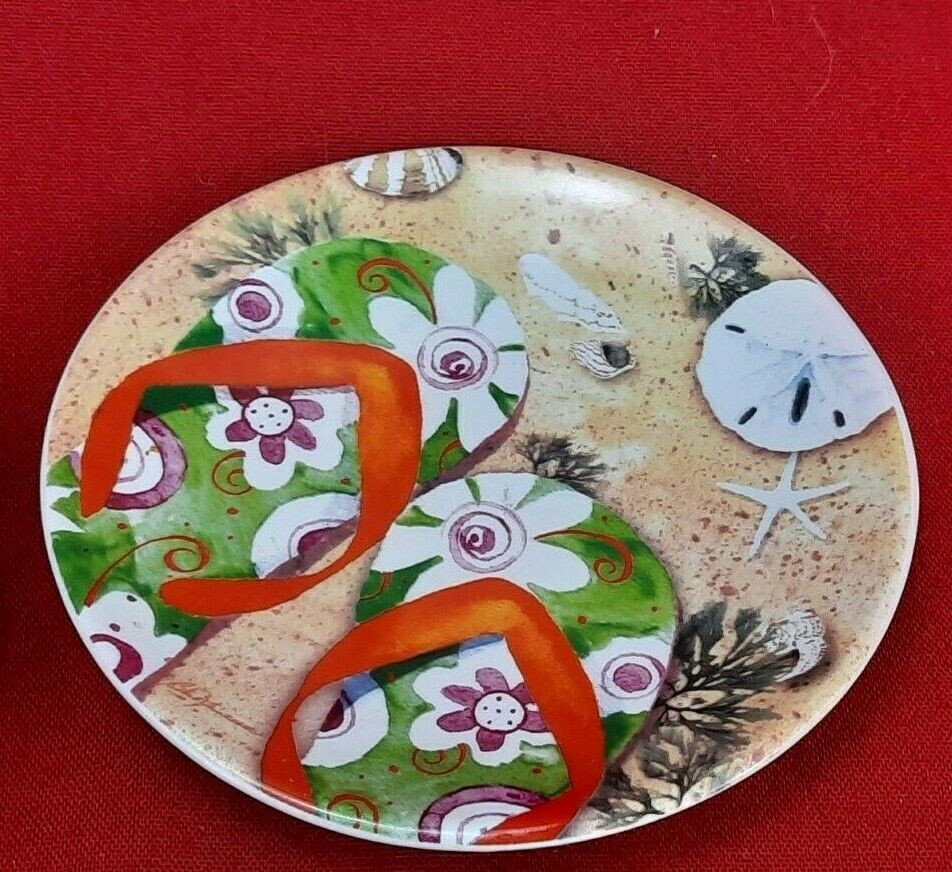 Carson Home Accents Small Decorative Plates Set of 2 eBay