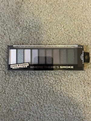 Hard Candy 10 Shades Eyeshadow Palette *Where There s Smoke* NWT