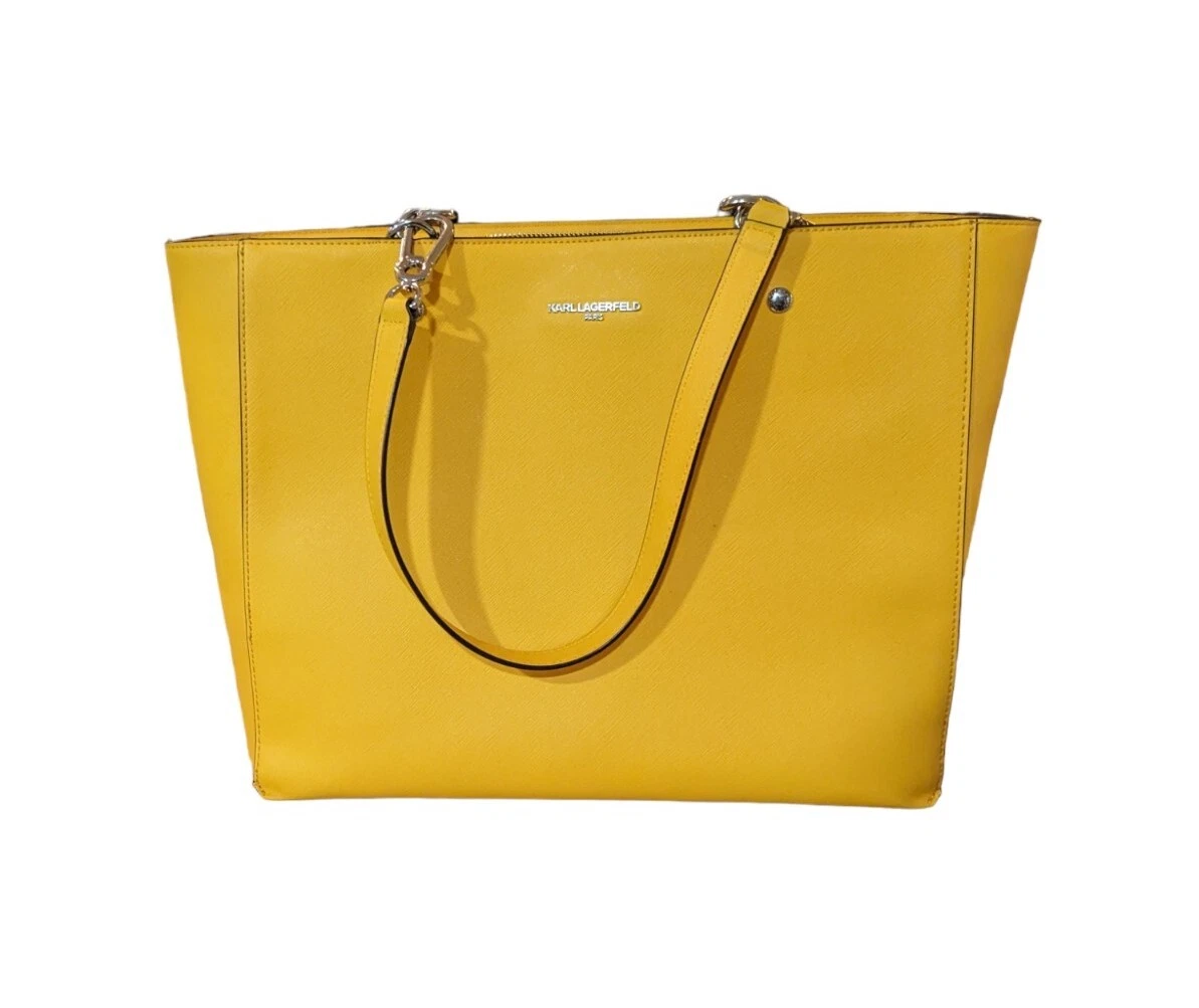 Karl lagerfeld yellow best sale bag