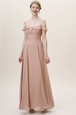 NEW BHLDN MACAU WHIPPED APRICOT DRESS SIZE 12