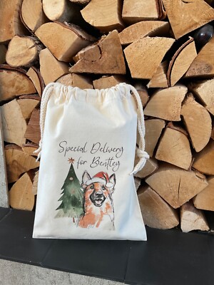 Personalisierte Geschenktüten & Nikolaussäcke Weihnachten Hund - Deutscher Schäferhund Bentley
