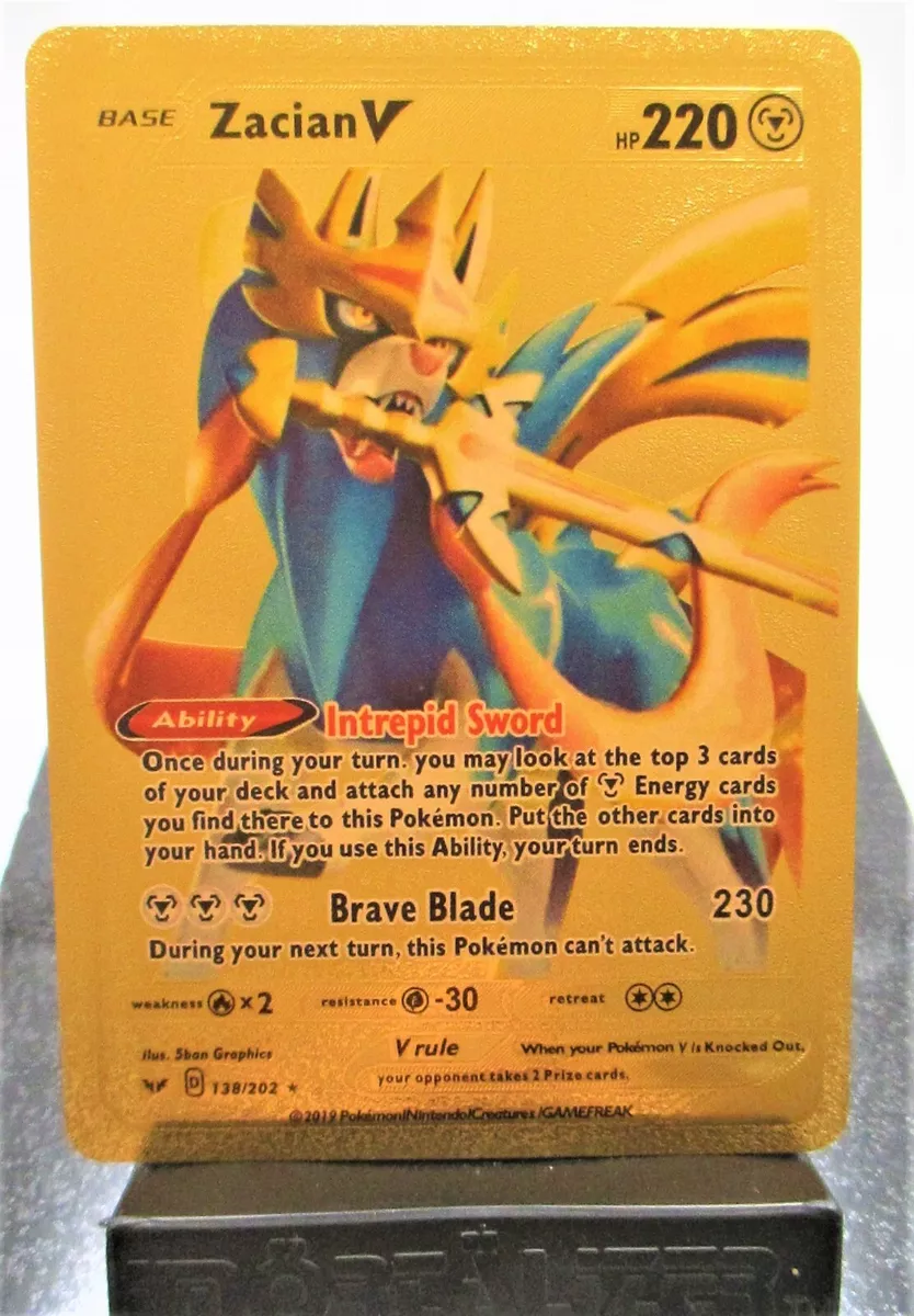 New Card: Zacian V - PokemonCard