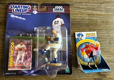 SONIC THE HEDGEHOG Jakks Pacific Dr Eggman 2.5'' Inch - Plus Starting Lineup RARE