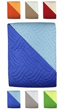  Copriletto SINGOLO Estivo Leggero Tinta unita Doubleface Trapuntino Primaverile