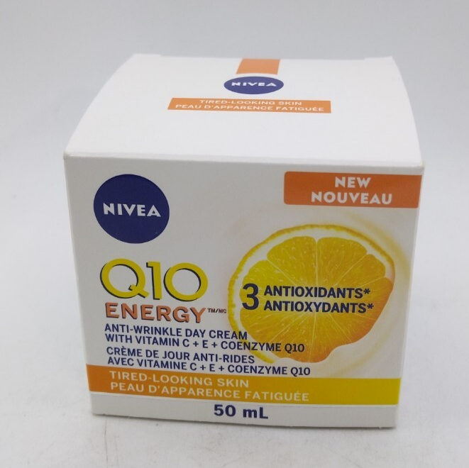 NIVEA Q10 Energy Anti-Wrinkle Day Cream with Vitamin C and E 50ml