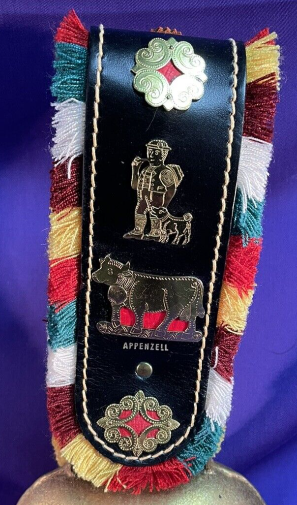 Swiss Treicheln Style Cow Bell Switzerland Appenzell