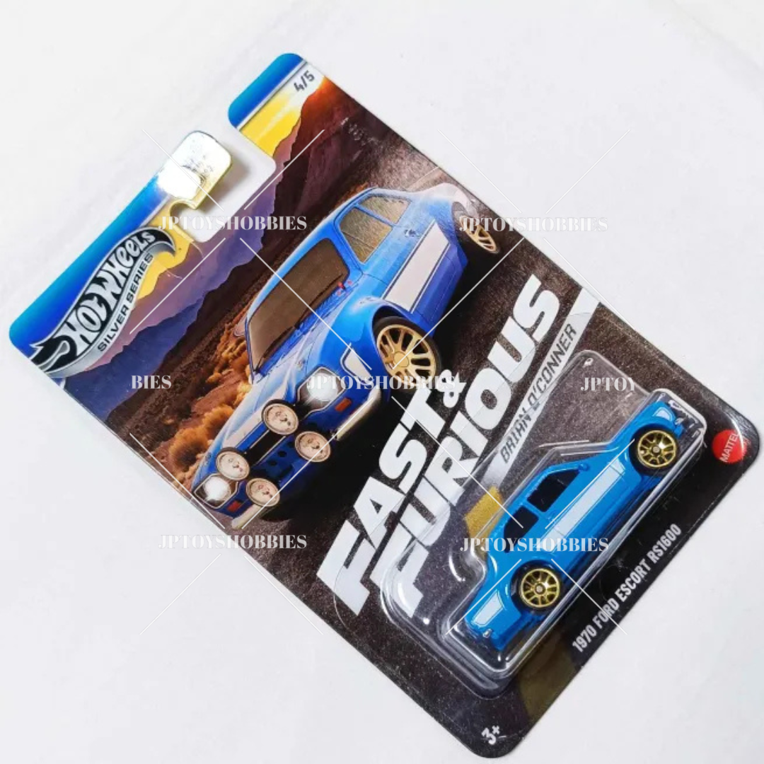 Hot Wheels Fast & Furious Theme Assortment Brian O'Conner Set of