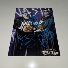 The Nasty Boys Brian Knobbs & Jerry Sags WWF WWE WCW Autograph Signed 8x10 Photo