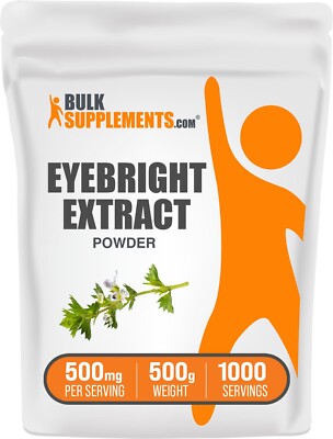 BulkSupplements Eyebright Extract Powder 500g - 500 mg Per Serving