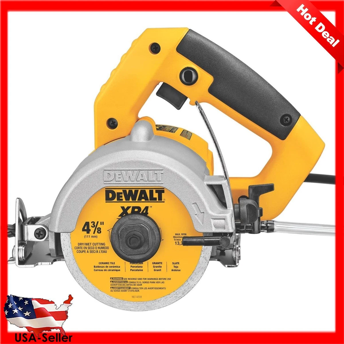 Dewalt wet and dry handheld masonry tile saw online