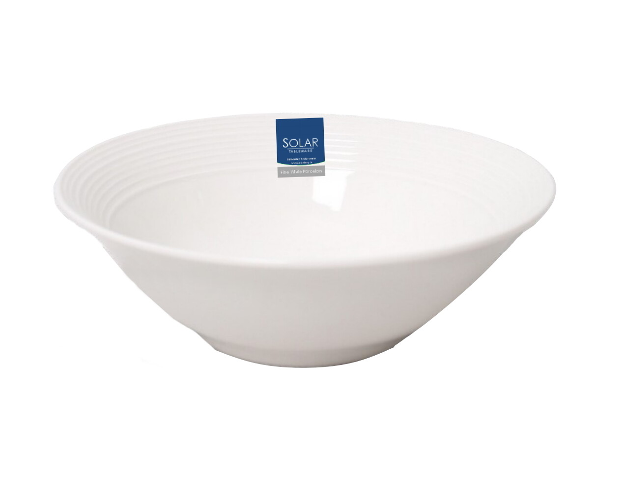 White Porcelain Cereal Bowls 6Piece Round Breakfast Oatmeal Soup Salad