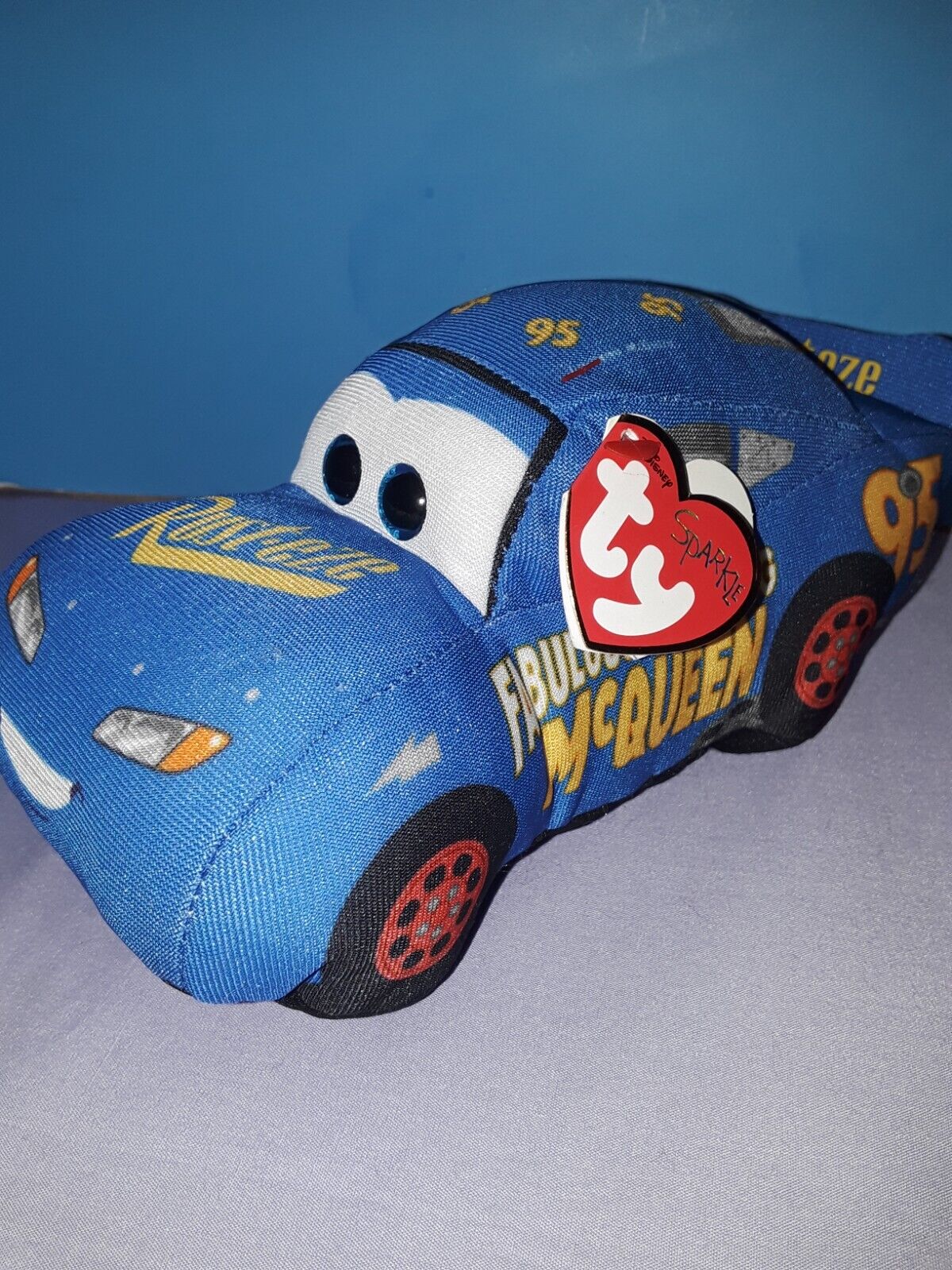 Plüschtier Plüch Cars 3 45 cm McQueen - mickeyundco Dein Disney Shop Store