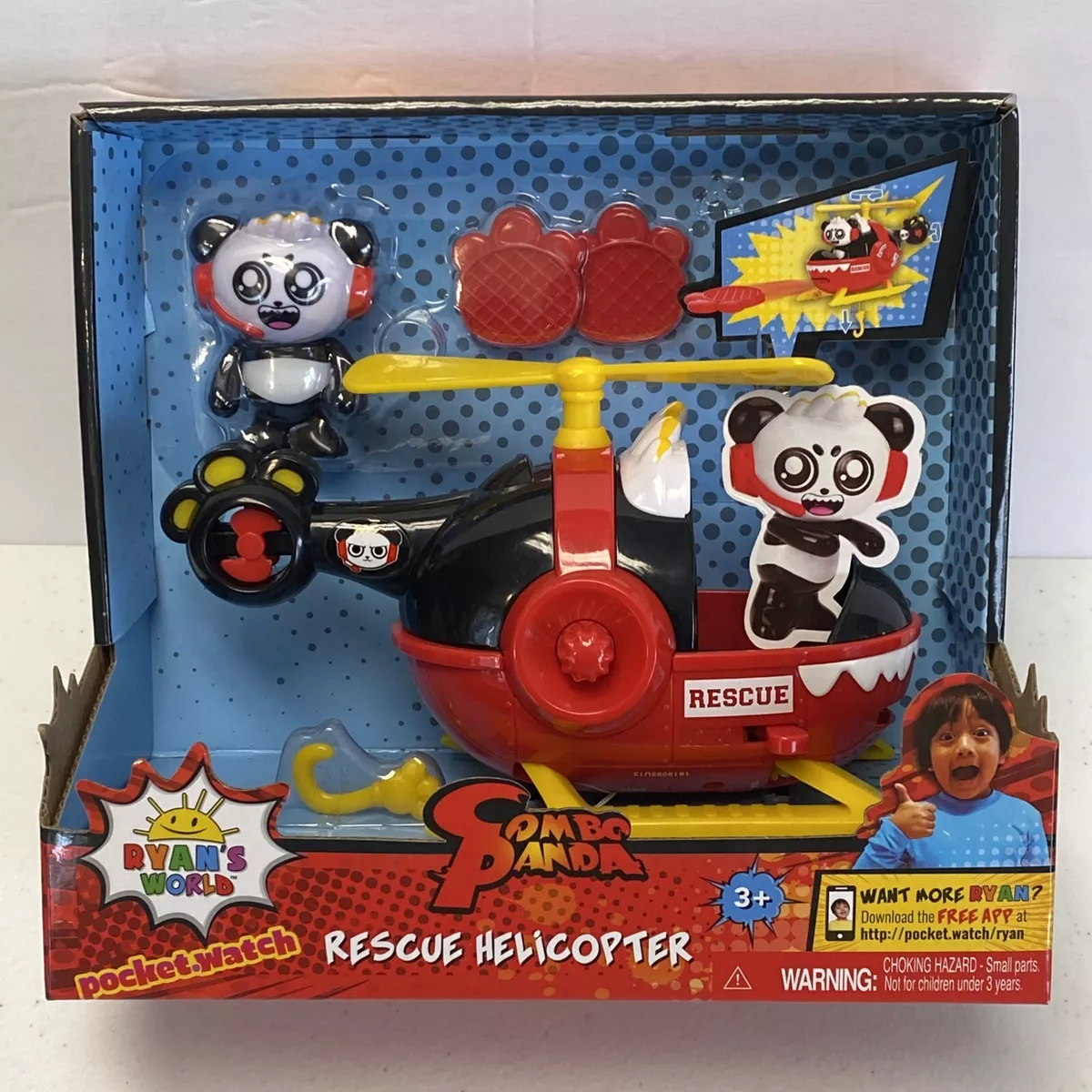 Combo panda best sale rescue helicopter