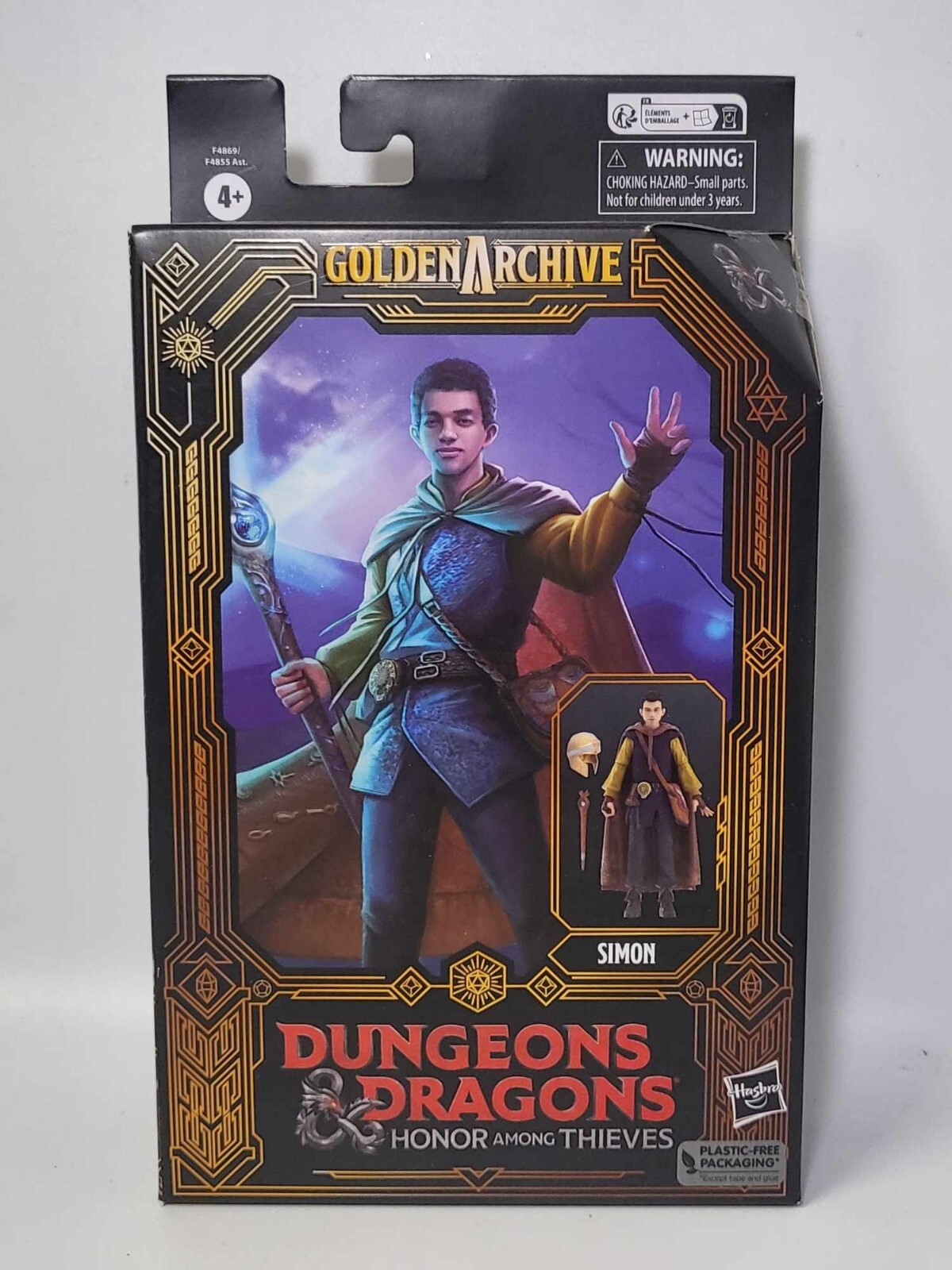 Calabozos y Dragones Honor Among Ladrones Simon Dorado Archivo 6"" Figura Hasbro - Imagen 2