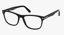 New Tom Ford Eyeglasses FT5662-B 001 Black 56mm