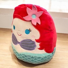 Squishmallow Disney Squad Princess Ariel Plush The Little Mermaid Ultra Soft 10"