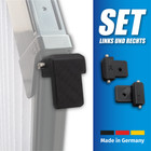 CAMPEWO® Ersatzteil Scharnier passend für REMIS Remifront IV Wohnmobil Fenster