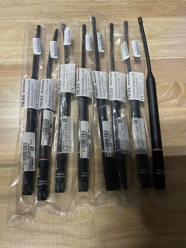 Telex 1/2 Wave Antenna FA-RW-RS (470-550 MHz) F01U241420 Lot of (8)