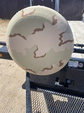 Nos Desert Storm Camo Spare Tire Cover 15 16 Diy Trailer Jeep Rv Willys Mutt