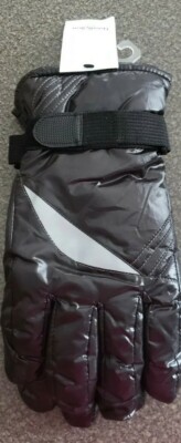 Goodfellow & Co  ~ Men's Extra Large (XL) ~ Ski Gloves ~ Black  ~ Puffer 