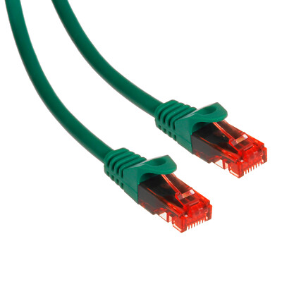 Patchkabel UTP-Netzwerkkabel RJ45  Ethernet Kabel Wlan Kabel 1m Grün